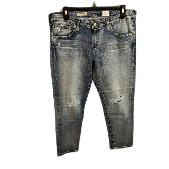 AG Adriano Goldschmied Stilt Crop Jeans Size 29 NO TAG - Picture 1 of 16